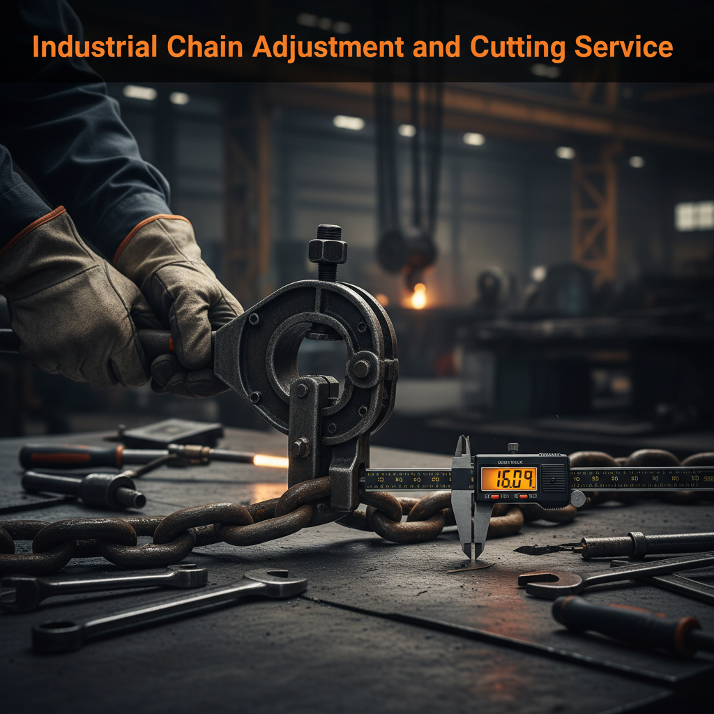 Servicio de Ajuste y Corte de Cadena Industrial